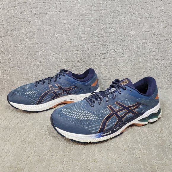 ASICS GEL Kayano 26 Extra Wide Grand Shark Mens Size 11.5 Athletic Running Shoes - Picture 4 of 11